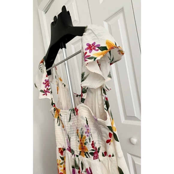 Old Navy Floral Ruffle Sleeve Dress NWT Size: XL - Picture 4 of 6